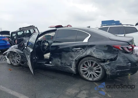 2020 Infiniti Q50 Red Sport 400 из США, поврежденный, VIN JN1FV7AP1LM630089